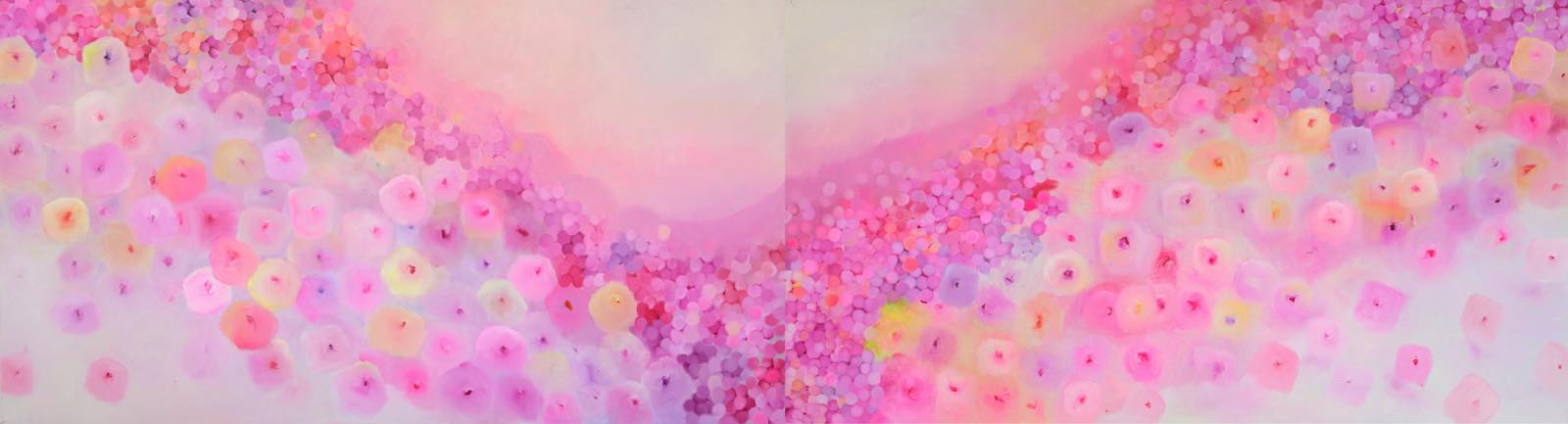 Hyesim Choi, Oil on Canvas, 233.4m(W) x 161.6cm(H), 2019